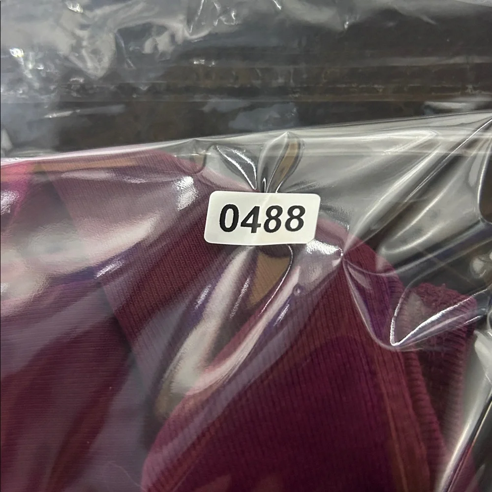 Karen Scott Plum Colored Long Sleeve Shirt (Women’s Petite Small) - Picture 7 of 7